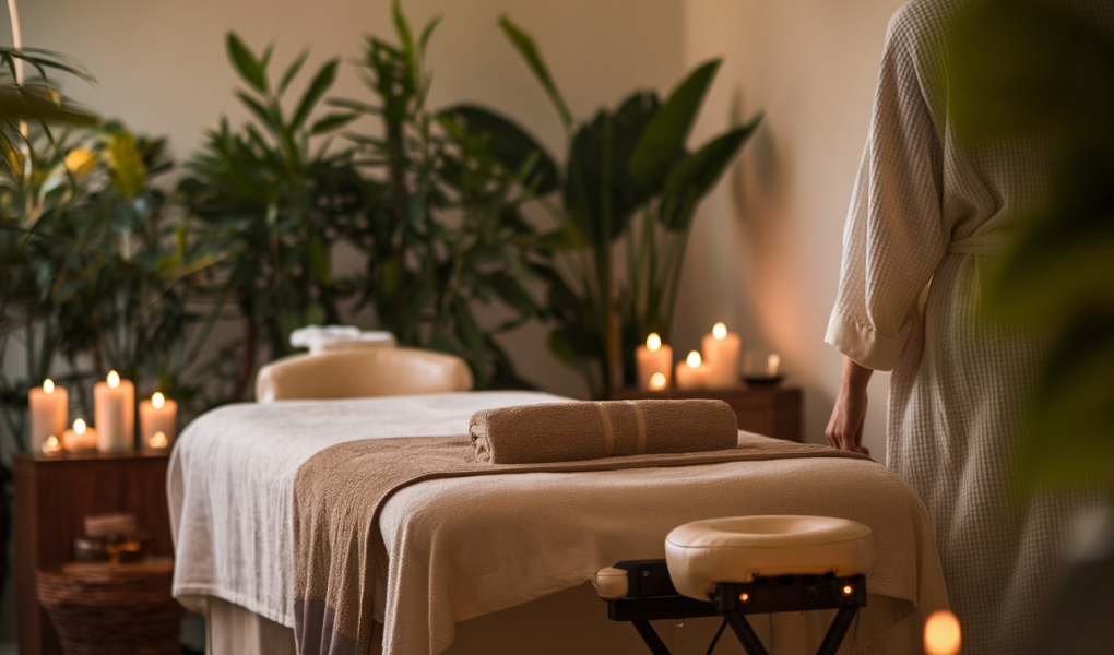spa-table-massage-bougies-plantes