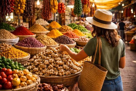 marche-exotique-etal-gingembre-epices