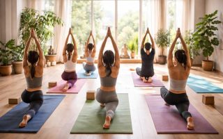 studio-yoga-tapis-colores-lumiere-naturelle