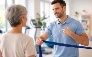 physiotherapeute-personne-cabinet-equipements