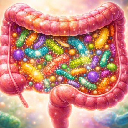 intestin-stylise-motifs-couleur-bacteries