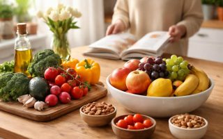 table-cuisine-bol-fruits-legumes