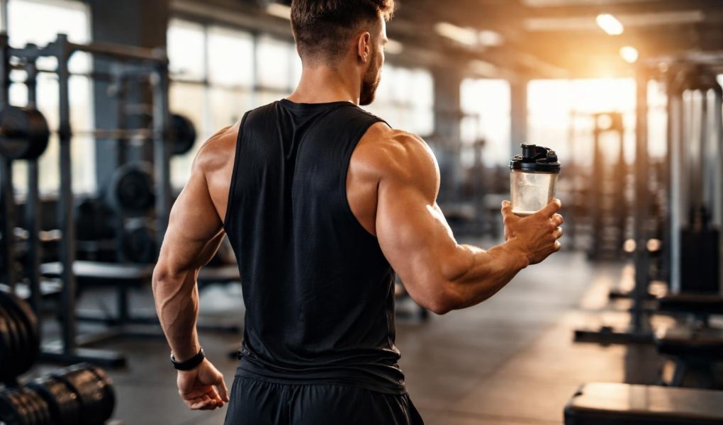athlete-tenue-sport-gym-equipements