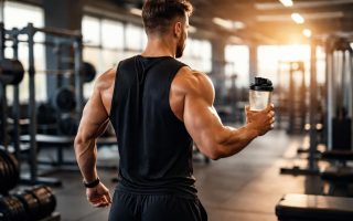 athlete-tenue-sport-gym-equipements