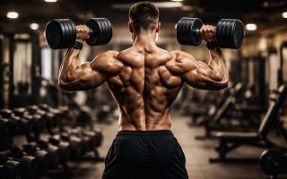 personne-halteres-silhouette-equipment-gym
