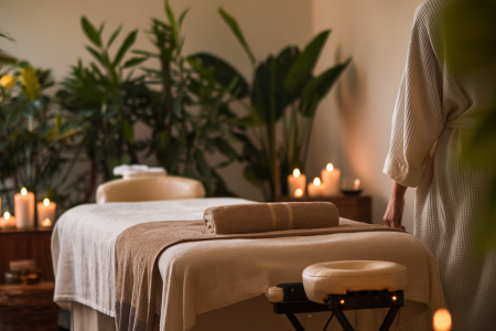 spa-table-massage-bougies-plantes