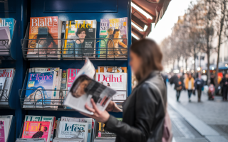 kiosque-journaux-parisien-magazines-colorés
