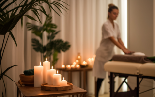 salon-massage-deco-zen-bougies-plantes