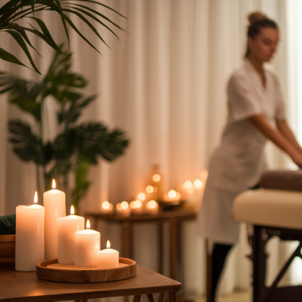 salon-massage-deco-zen-bougies-plantes