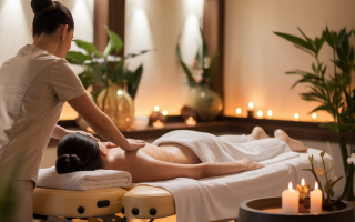 salon-massage-praticien-plantes-bougies