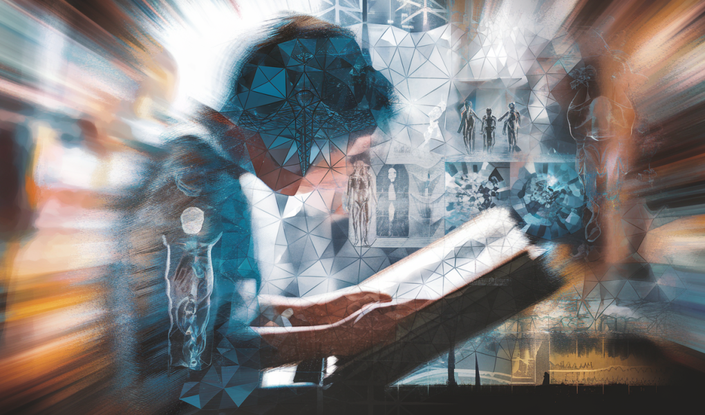 personne-floue-livre-medecine-illustrations