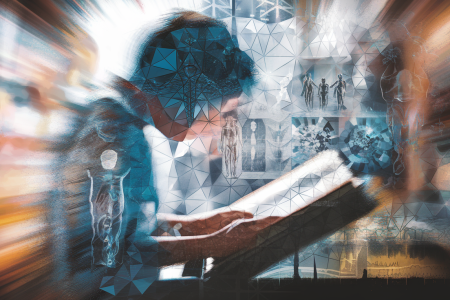 personne-floue-livre-medecine-illustrations