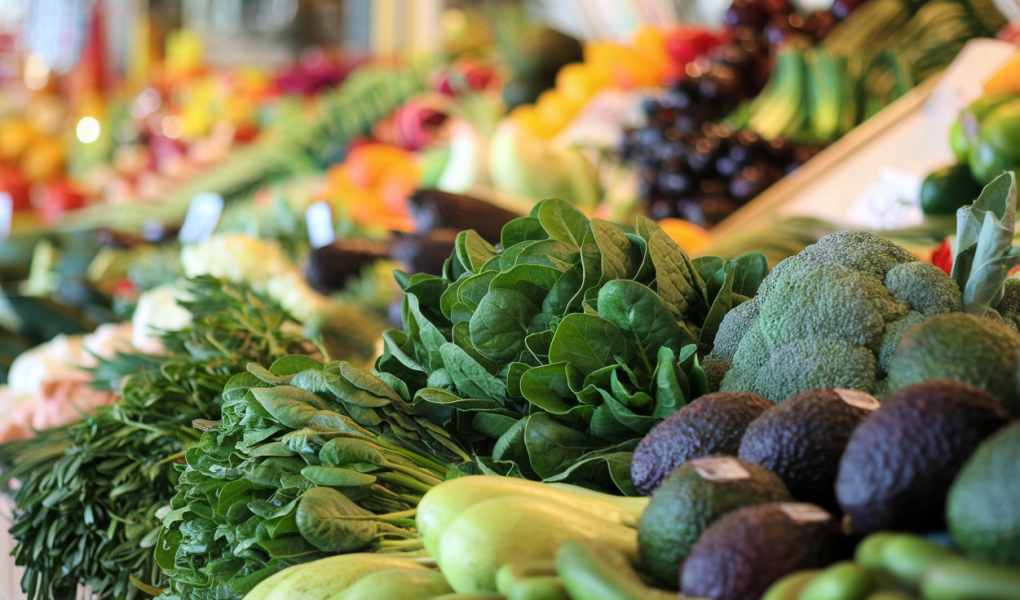 etal-marche-legumes-frais-couleurs-vives