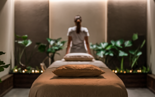 salon-massage-eclairage-plantes-relaxant