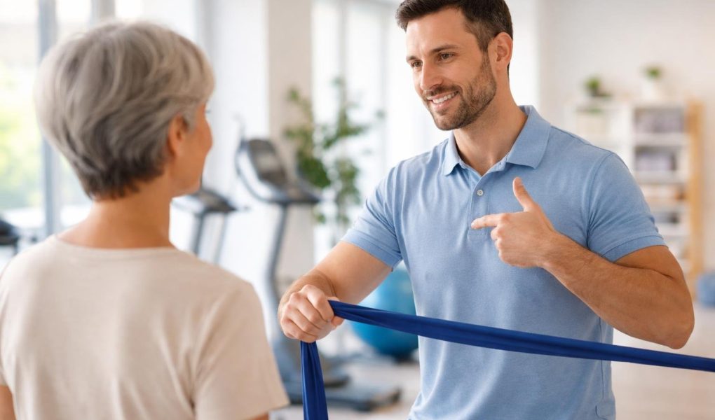 physiotherapeute-personne-cabinet-equipements